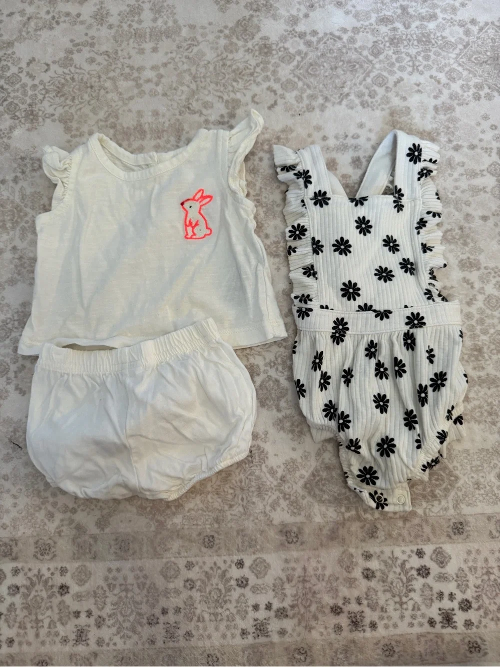 BUNDLE 10 Mixed Baby Girls Clothing Lot - Matching Sets/Outfits